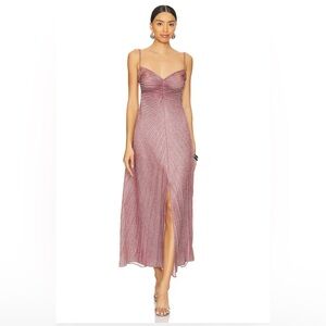 Perfect condition Georgia Hardinge Relic Dress Pink & Silver Sparkle (UK 6/XS)